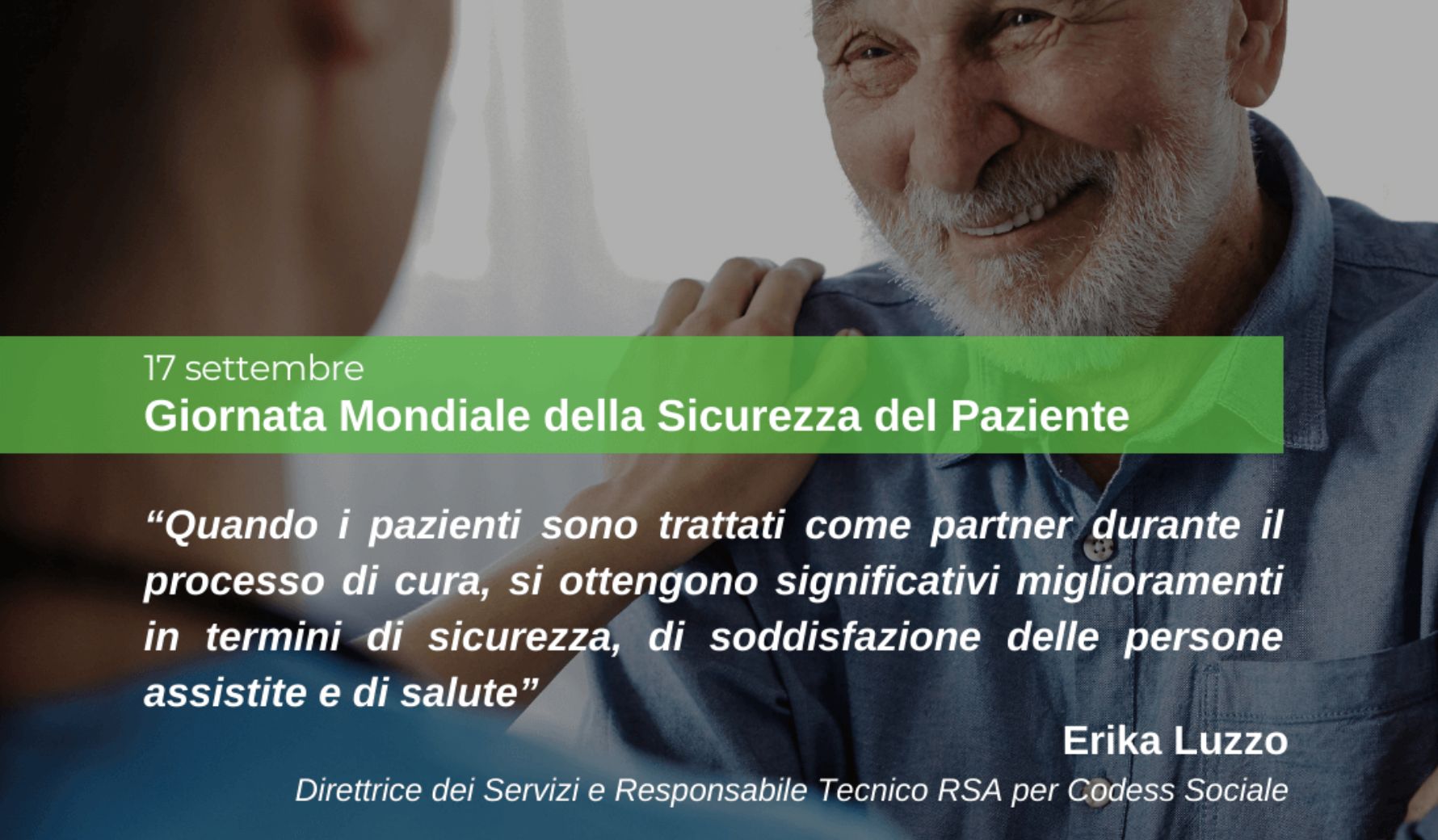 sicurezza paziente intervista Erika Luzzo