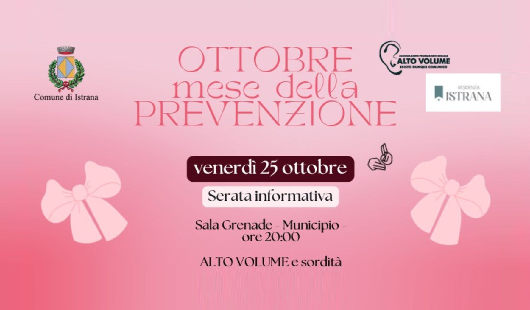 prevenzione sordità Istrana